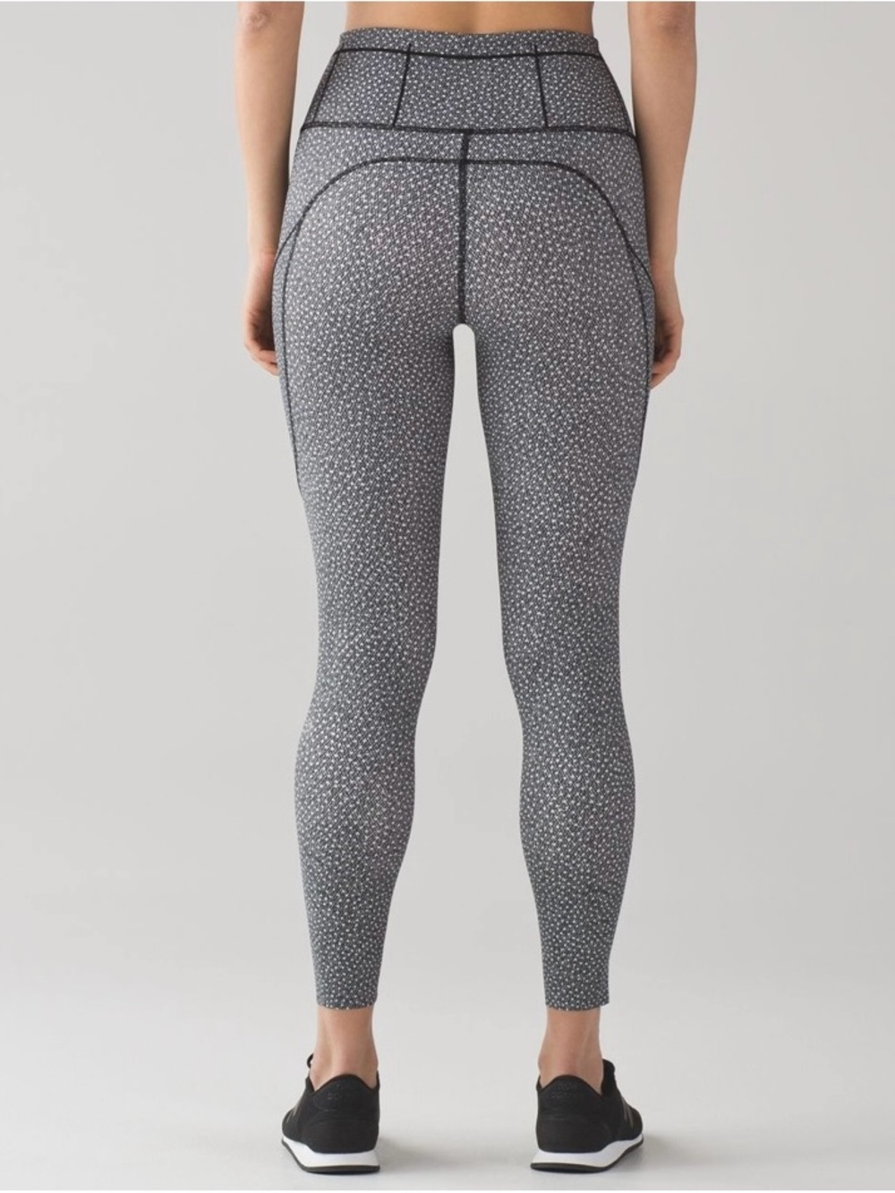 lululemon athletica Charcoal Micro Dot High-Rise Leggings